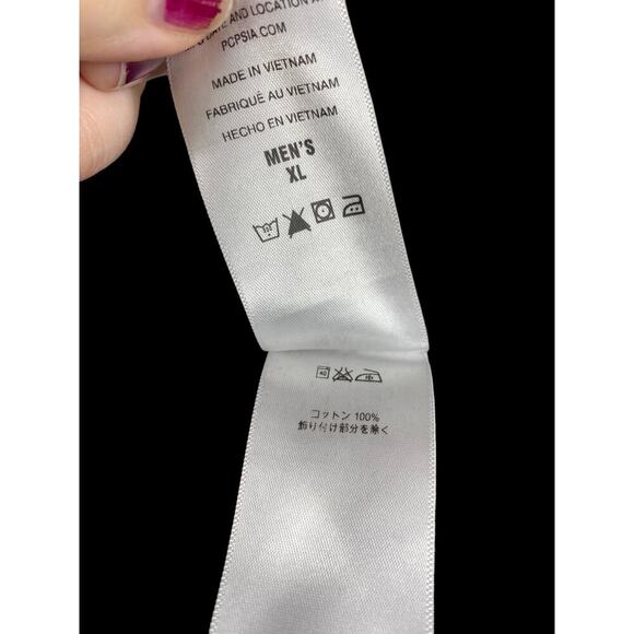 Patagonia Polo Shirt Size XL Mens Organic Cotton Gray Knit Short Sleeve - Picture 5 of 5